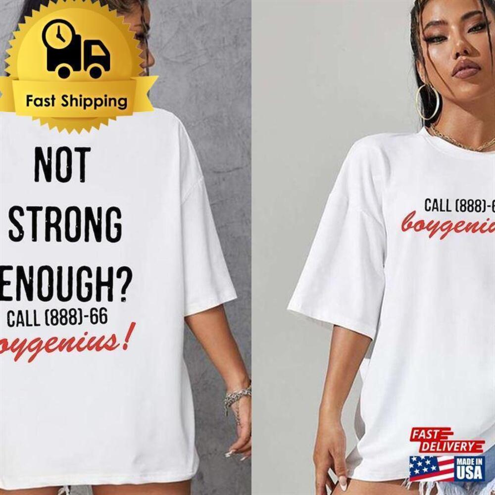 Not Strong Enough Shirt Rock Band Tour Indie Music 2 Sided Tshirt